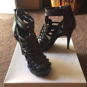 Chocolate 🍫 Brown Vegan Leather Sandals